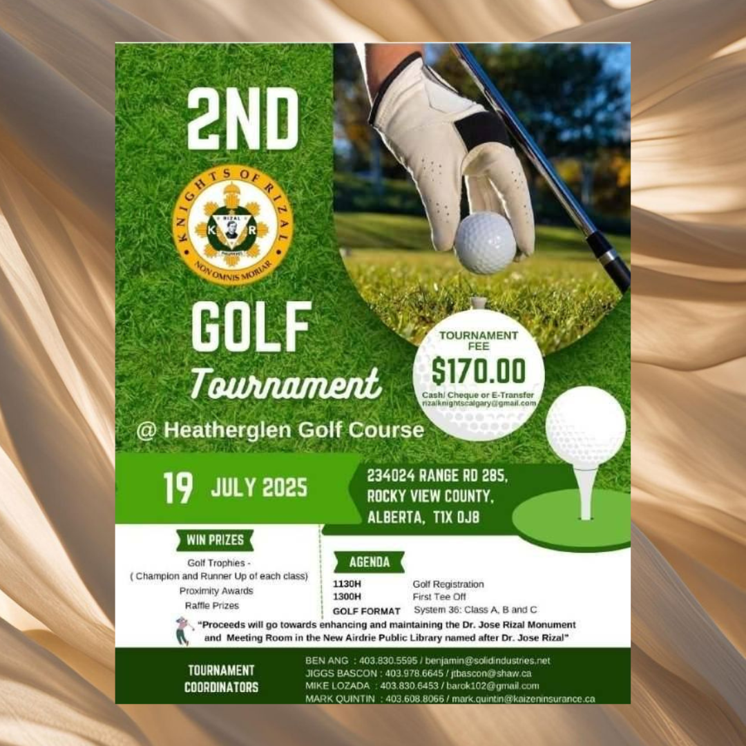 Knights of Rizal 2nd Annual Golf Tournament