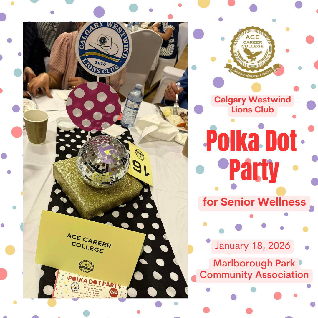 Calgary Westwind Lions Club Polka Dot Party | Senior Wellness Night